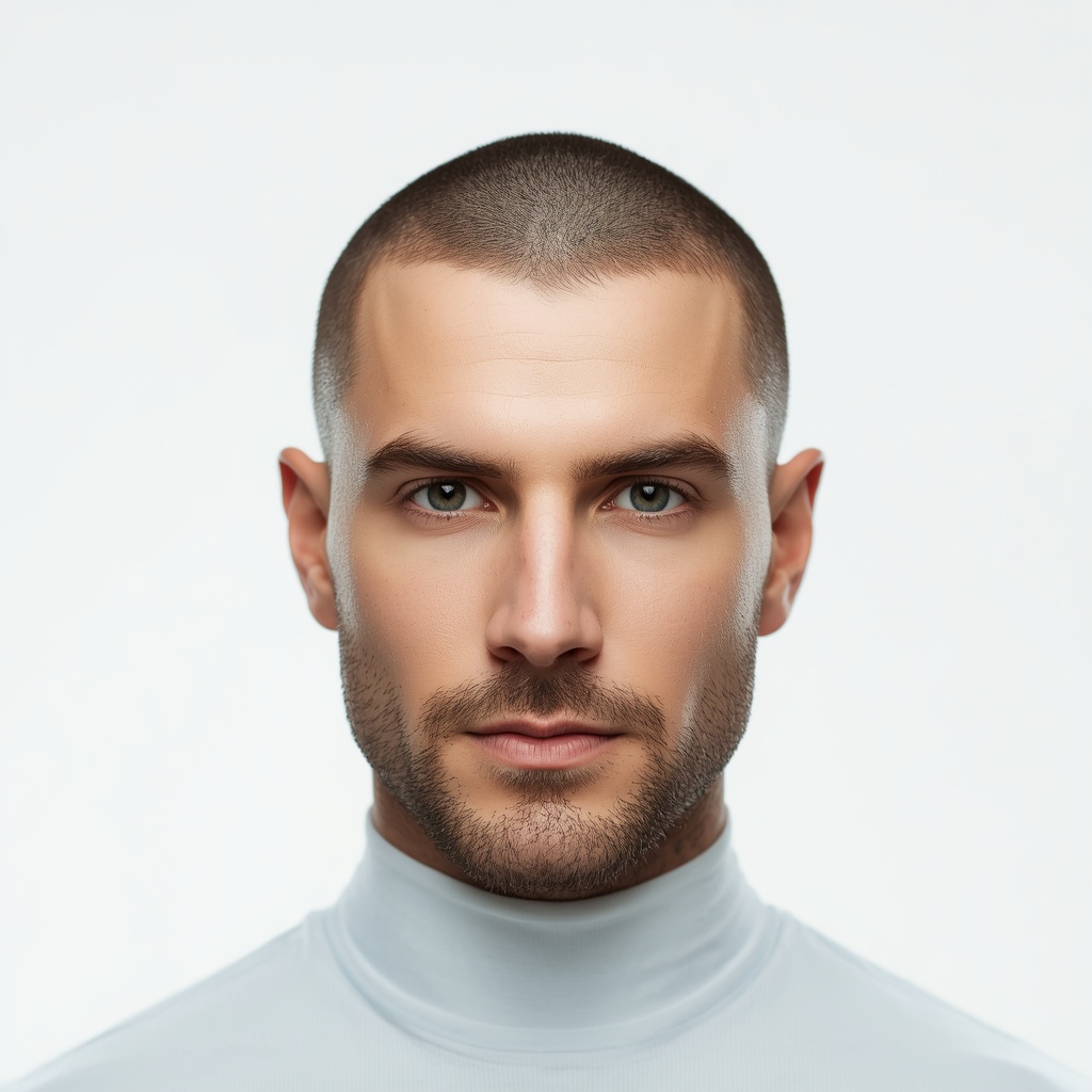Coupe Militaire — Coupe courte uniforme — entretien minimal, style maximal.